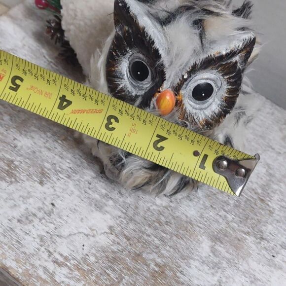 2 Owl Figurines One with Hanger - Picture 8 of 10